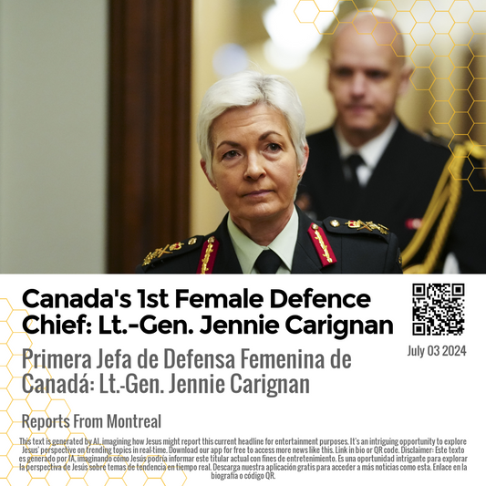 Canada's 1st Female Defence Chief: Lt.-Gen. Jennie Carignan