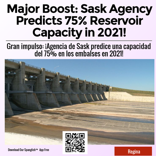 Major Boost: Sask Agency Predicts 75% Reservoir Capacity in 2021!