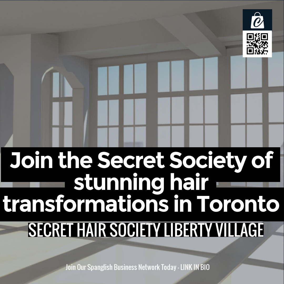 Join the Secret Society of stunning hair transformations in Toronto