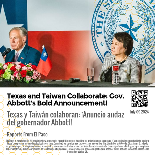 Texas and Taiwan Collaborate: Gov. Abbott's Bold Announcement!