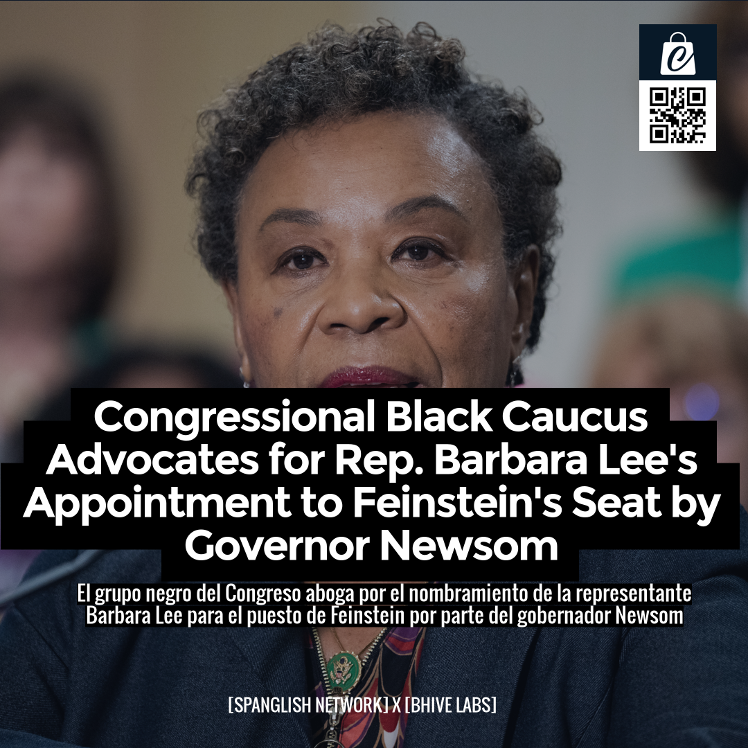 Congressional Black Caucus Advocates for Rep. Barbara Lee's Appointment to Feinstein's Seat by Governor Newsom