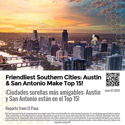 Friendliest Southern Cities: Austin & San Antonio Make Top 15!