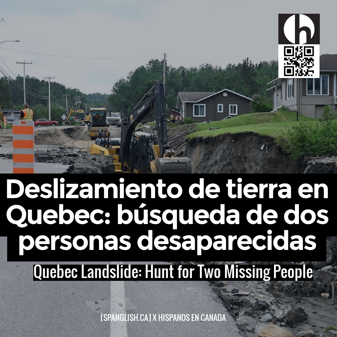 Quebec Landslide: Hunt for Two Missing People