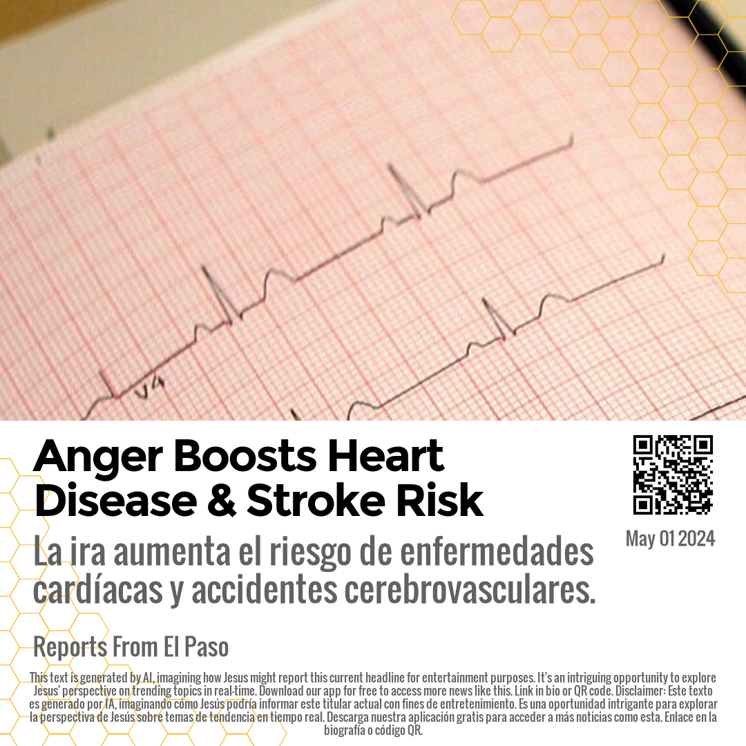 Anger Boosts Heart Disease & Stroke Risk