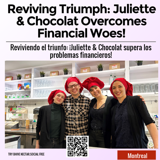 Reviving Triumph: Juliette & Chocolat Overcomes Financial Woes!