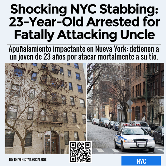 Shocking NYC Stabbing: 23-Year-Old Arrested for Fatally Attacking Uncle