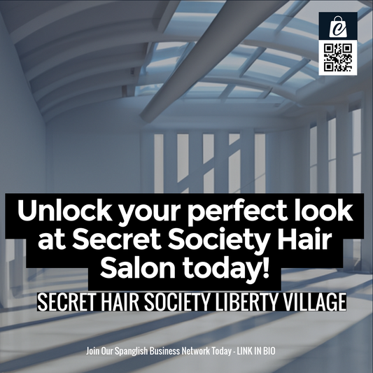 Unlock your perfect look at Secret Society Hair Salon today!