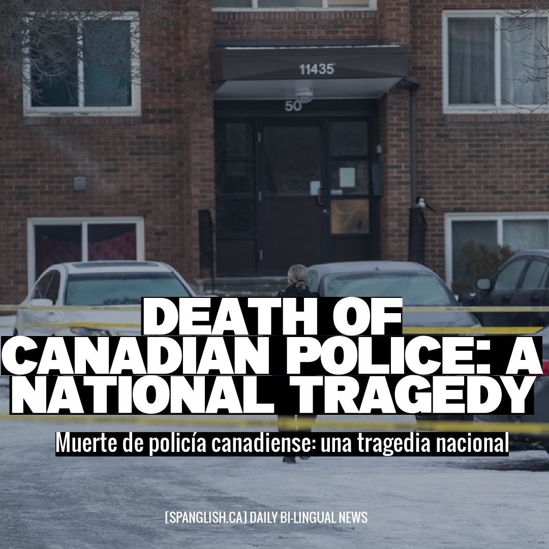 Death of Canadian Police: A National Tragedy