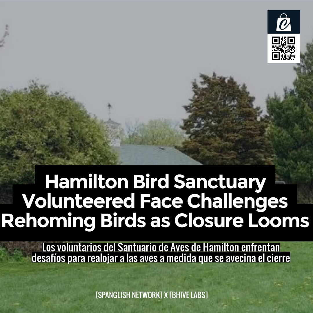 Hamilton Bird Sanctuary Volunteered Face Challenges Rehoming Birds as Closure Looms