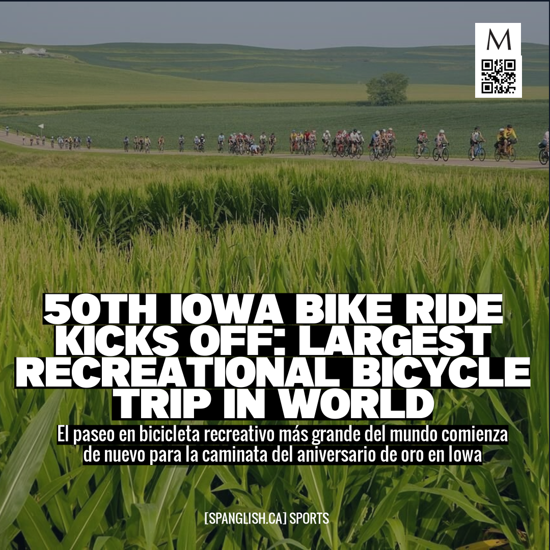 50th Iowa Bike Ride Kicks Off: Largest Recreational Bicycle Trip in World