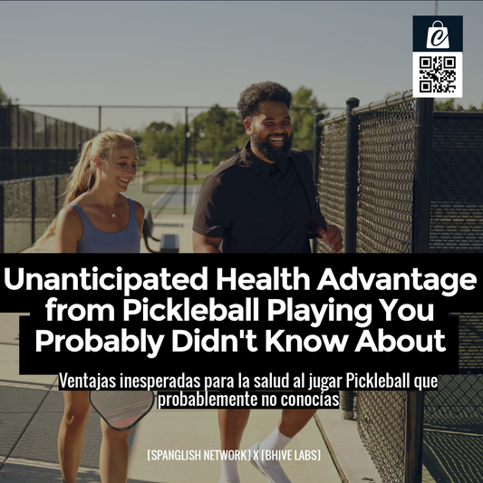 Unanticipated Health Advantage from Pickleball Playing You Probably Didn't Know About