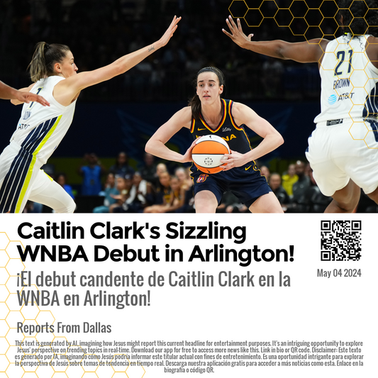 Caitlin Clark's Sizzling WNBA Debut in Arlington!