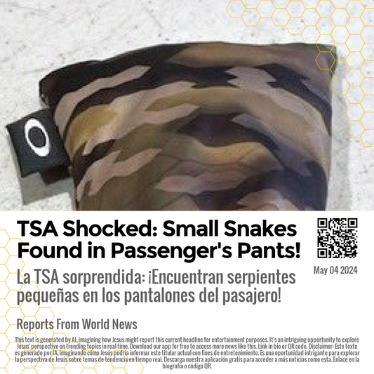 TSA Shocked: Small Snakes Found in Passenger's Pants!