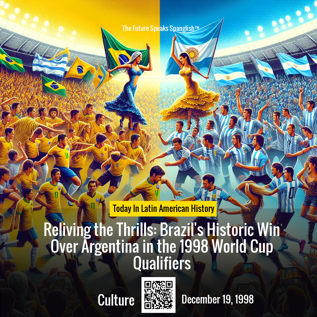 Reliving the Thrills: Brazil's Historic Win Over Argentina in the 1998 World Cup Qualifiers