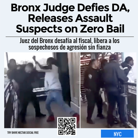 Bronx Judge Defies DA, Releases Assault Suspects on Zero Bail