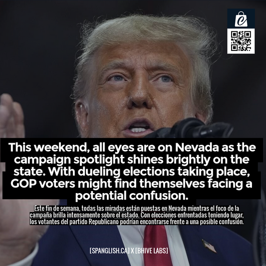 This weekend, all eyes are on Nevada as the campaign spotlight shines brightly on the state. With dueling elections taking place, GOP voters might find themselves facing a potential confusion.