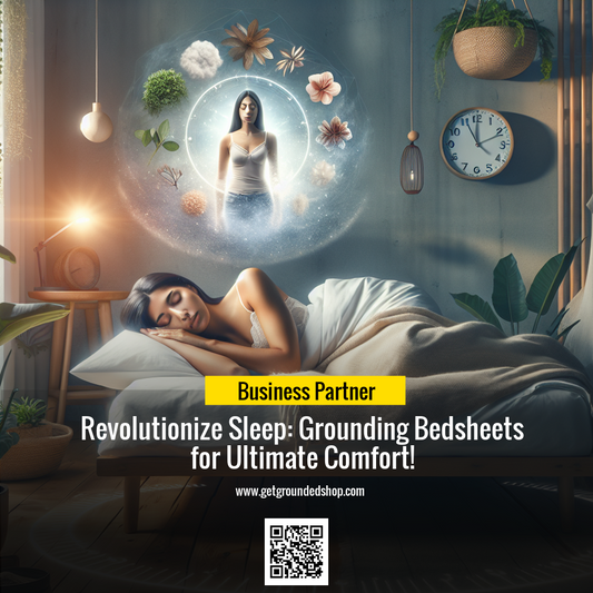 Revolutionize Sleep: Grounding Bedsheets for Ultimate Comfort!