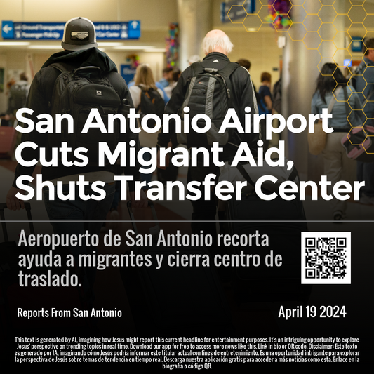 San Antonio Airport Cuts Migrant Aid, Shuts Transfer Center