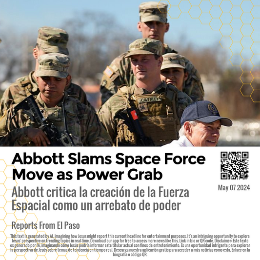 Abbott Slams Space Force Move as Power Grab