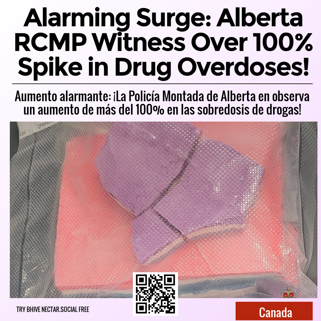 Alarming Surge: Alberta RCMP Witness Over 100% Spike in Drug Overdoses!