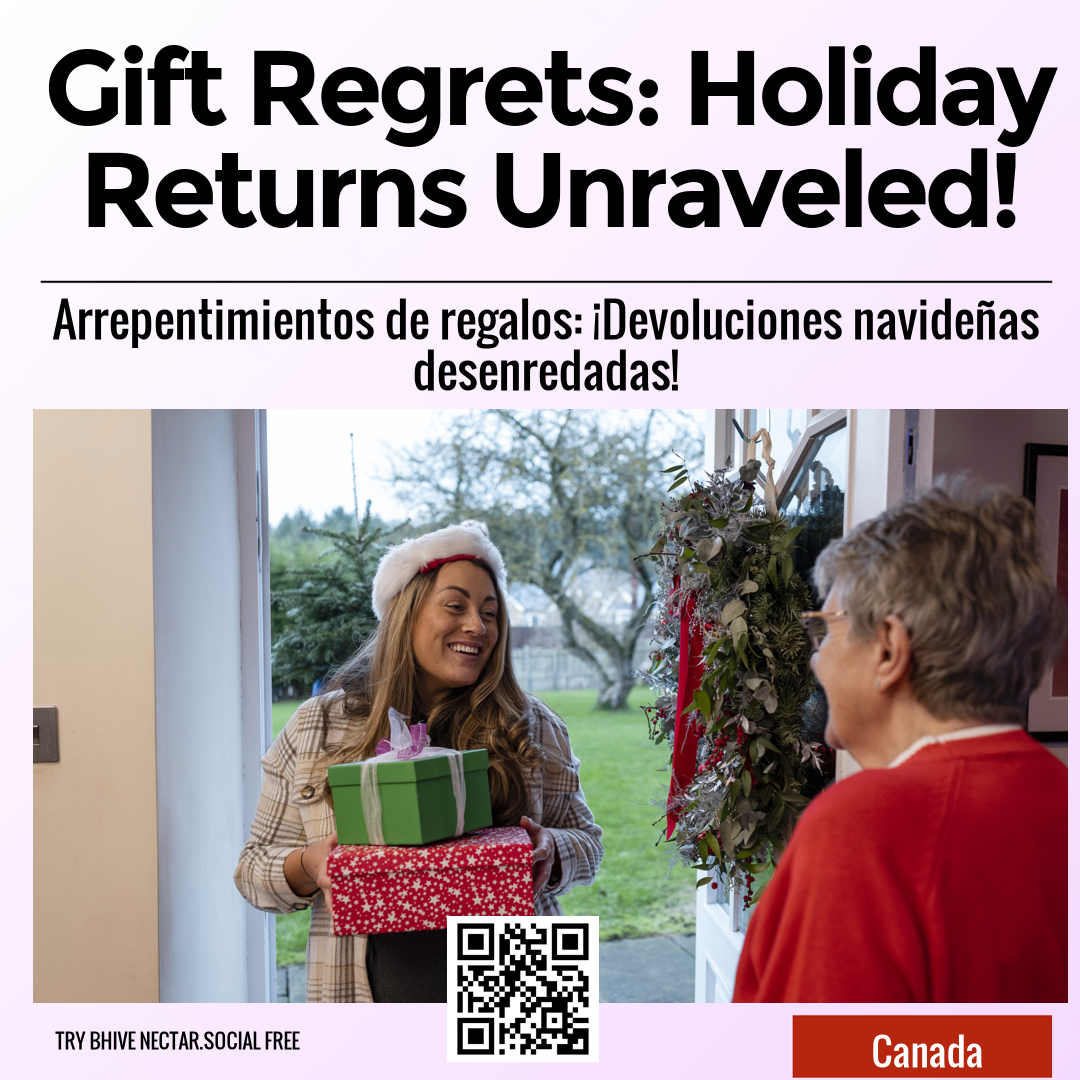 Gift Regrets: Holiday Returns Unraveled!