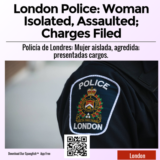 London Police: Woman Isolated, Assaulted; Charges Filed