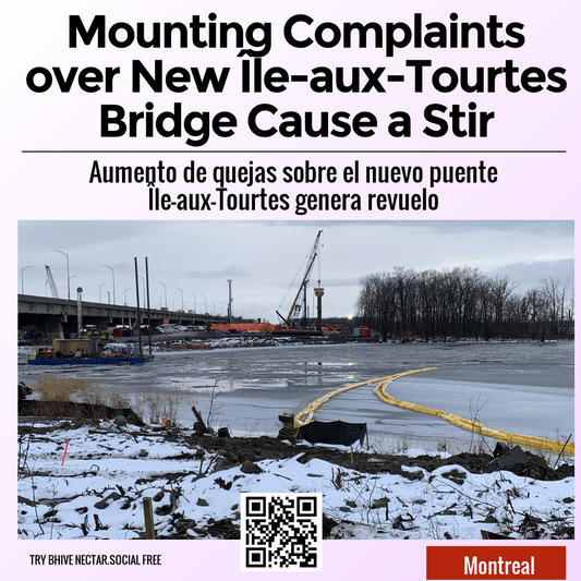 Mounting Complaints over New Île-aux-Tourtes Bridge Cause a Stir