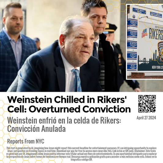 Weinstein Chilled in Rikers' Cell: Overturned Conviction