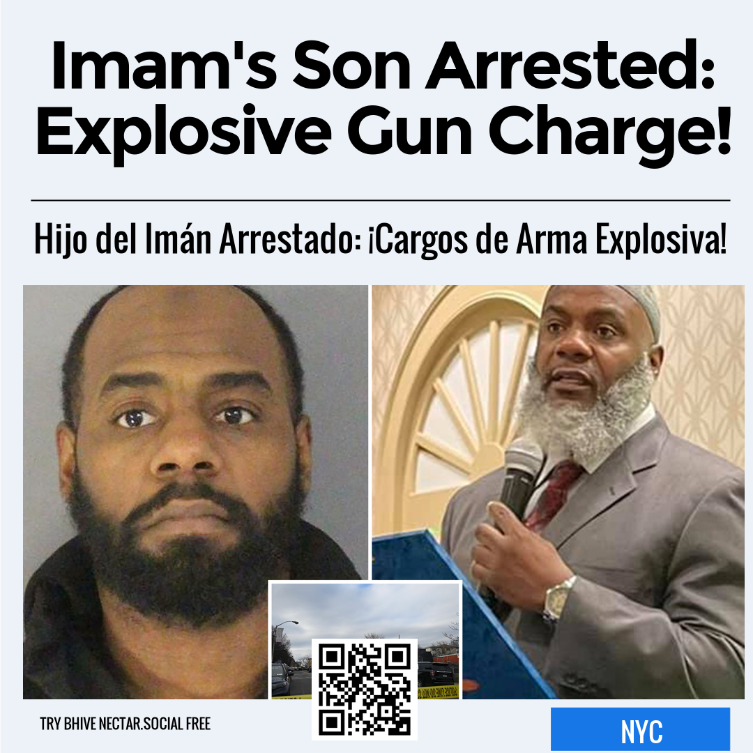 Imam's Son Arrested: Explosive Gun Charge!