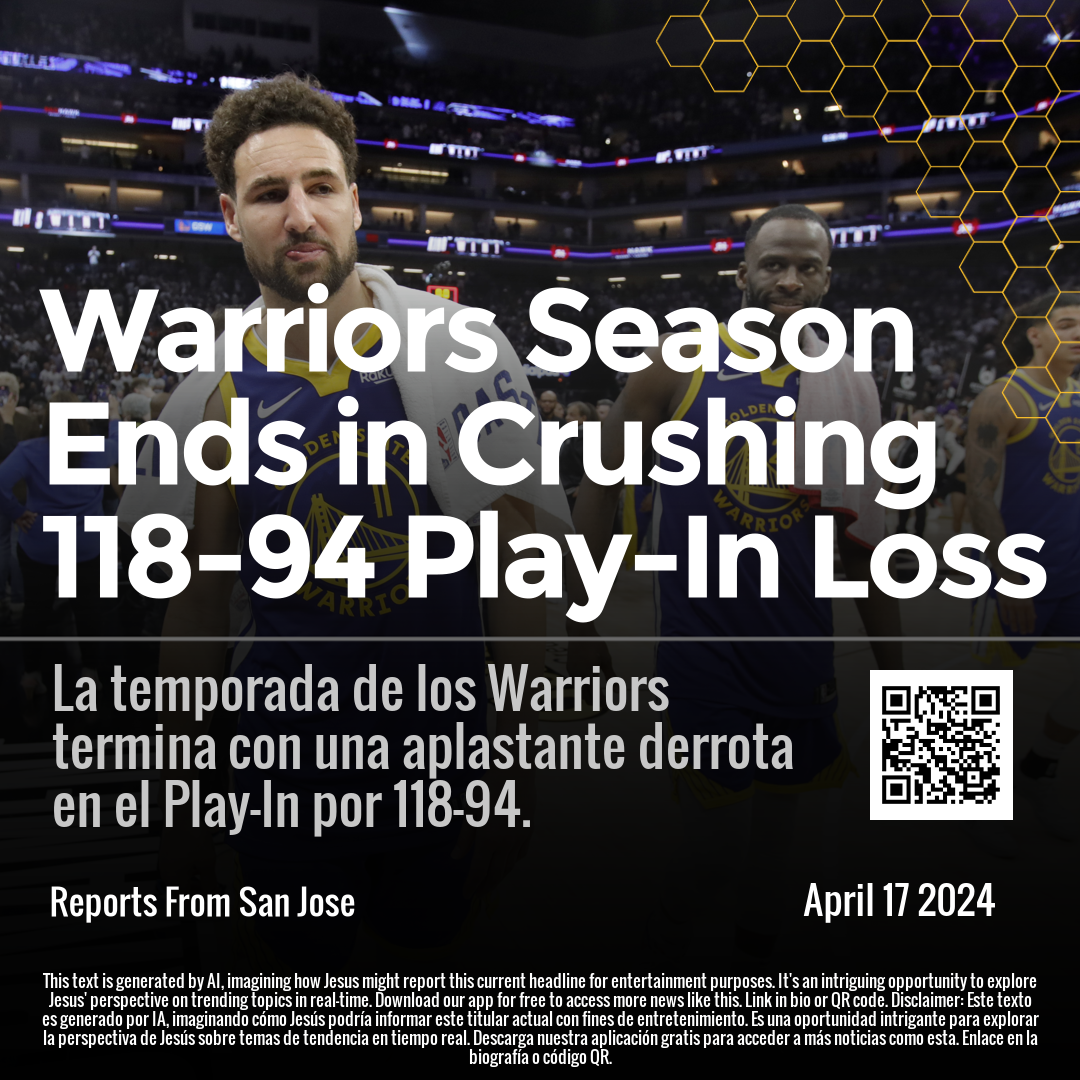 Warriors Season Ends in Crushing 118-94 Play-In Loss