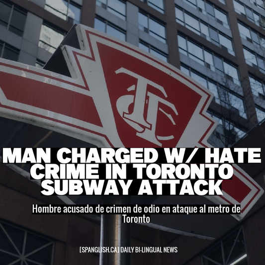 Man Charged w/ Hate Crime in Toronto Subway Attack