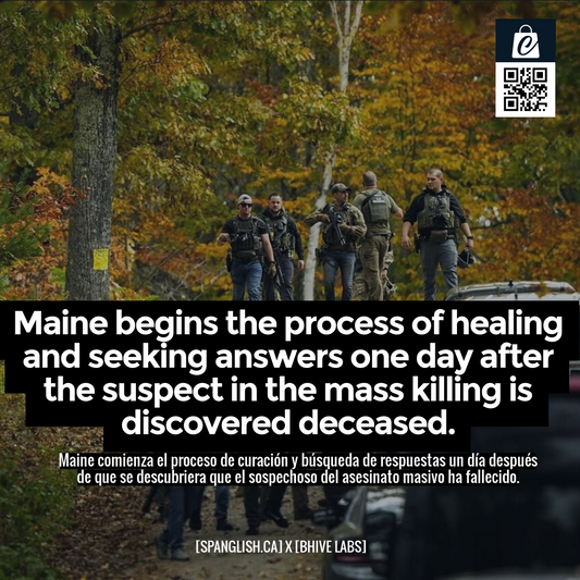 Maine begins the process of healing and seeking answers one day after the suspect in the mass killing is discovered deceased.