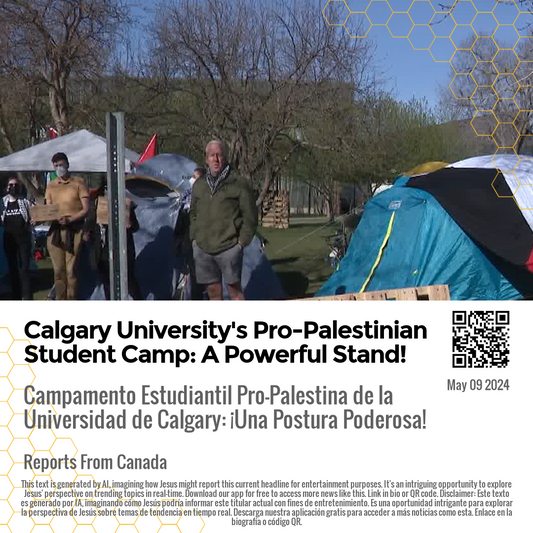 Calgary University's Pro-Palestinian Student Camp: A Powerful Stand!