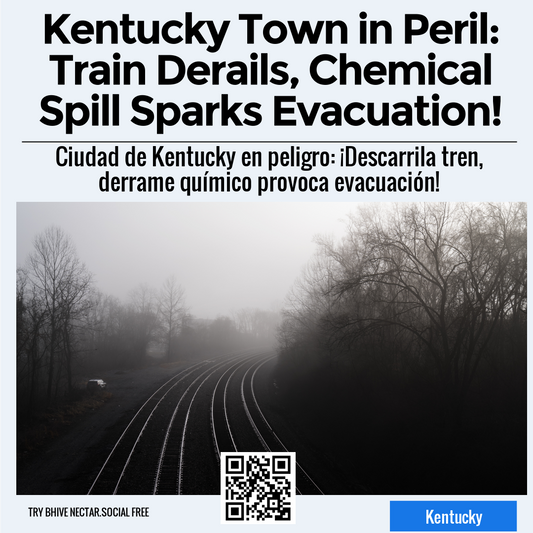 Kentucky Town in Peril: Train Derails, Chemical Spill Sparks Evacuation!