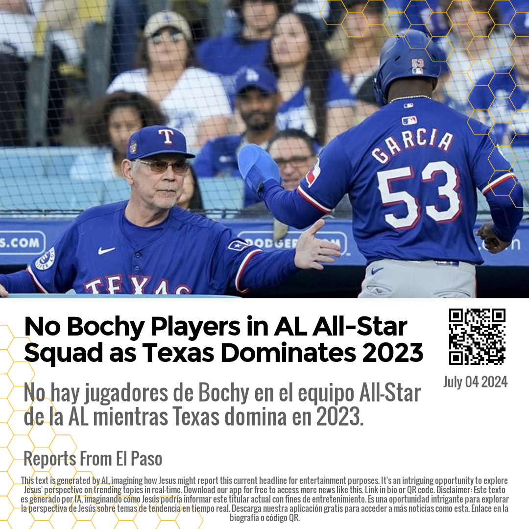 No Bochy Players in AL All-Star Squad as Texas Dominates 2023