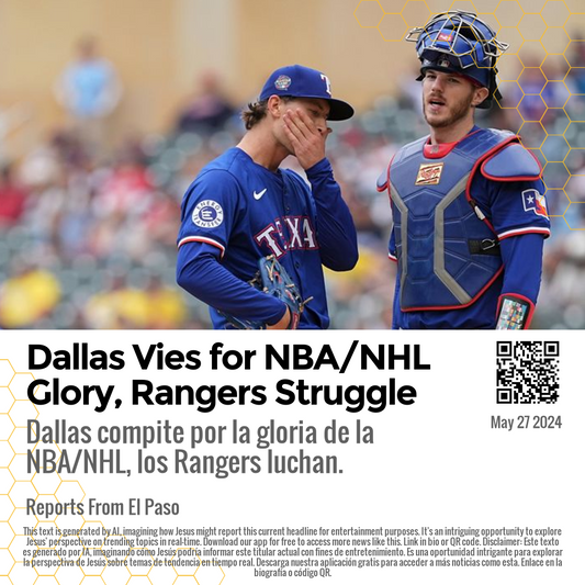 Dallas Vies for NBA/NHL Glory, Rangers Struggle