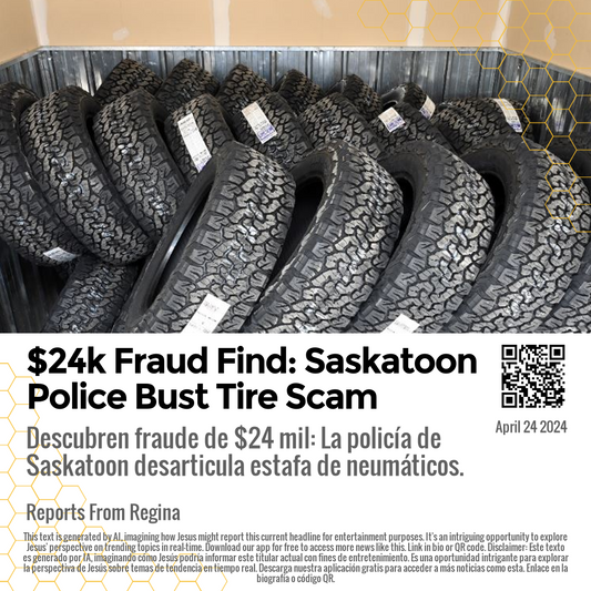 $24k Fraud Find: Saskatoon Police Bust Tire Scam