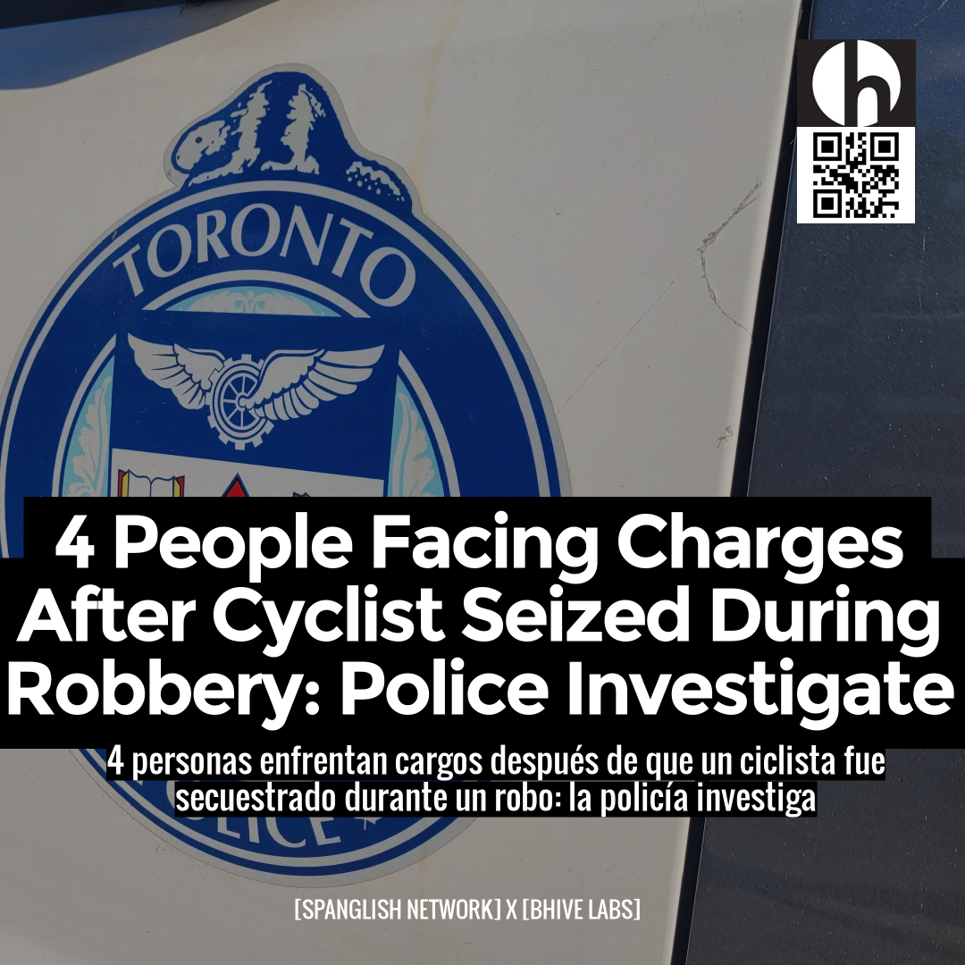 4 People Facing Charges After Cyclist Seized During Robbery: Police Investigate