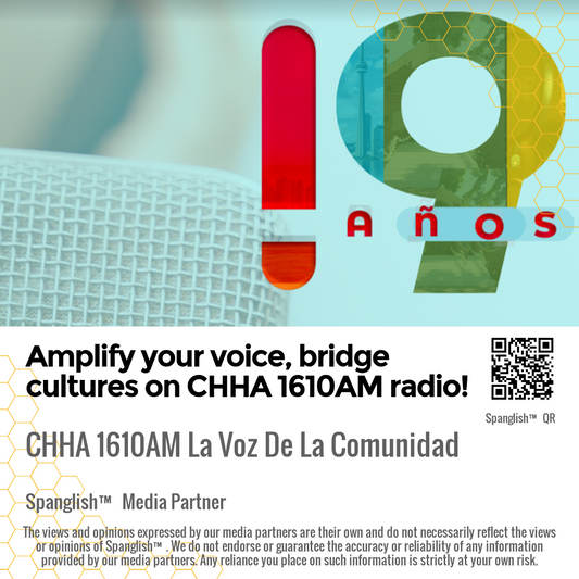Amplify your voice, bridge cultures on CHHA 1610AM radio!