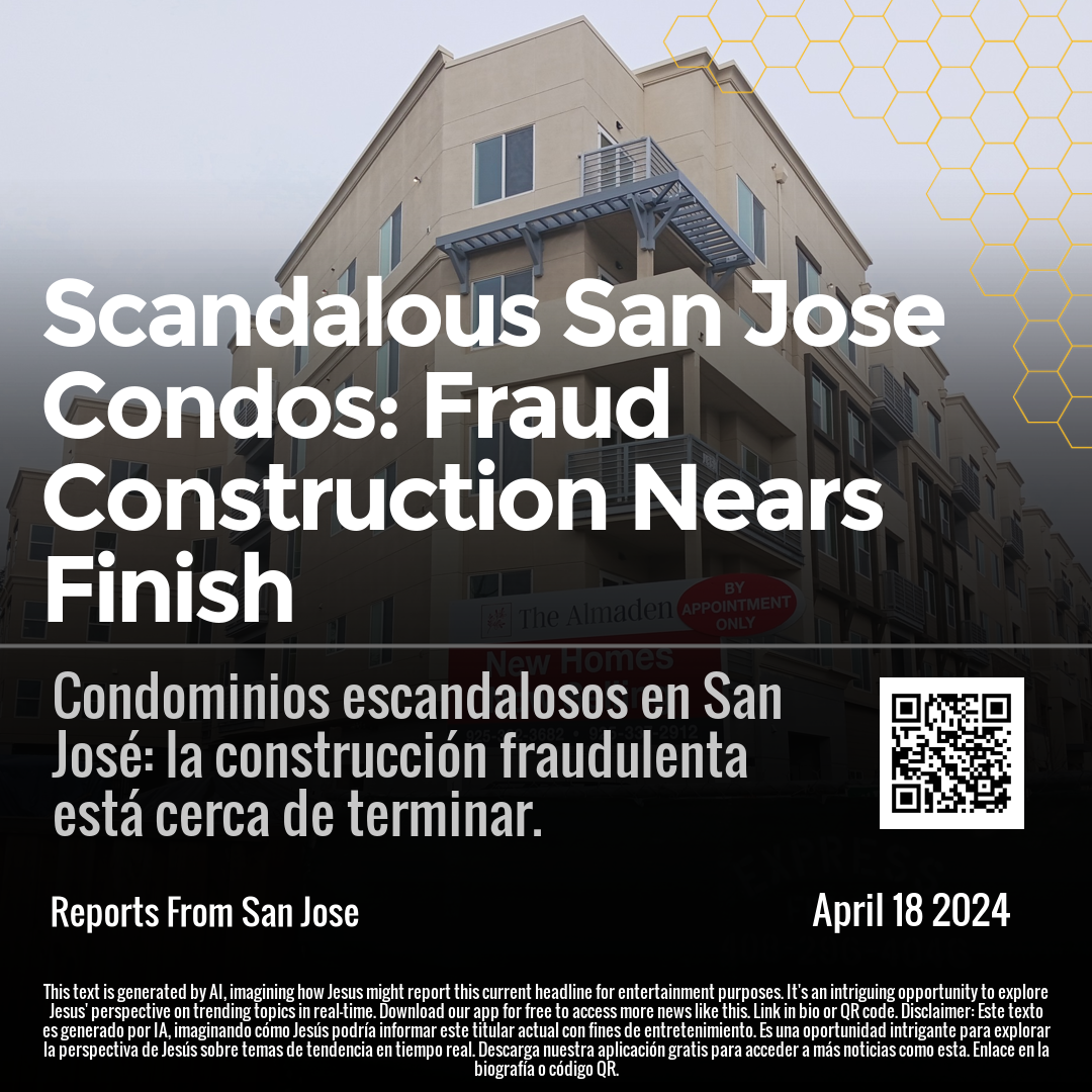 Scandalous San Jose Condos: Fraud Construction Nears Finish