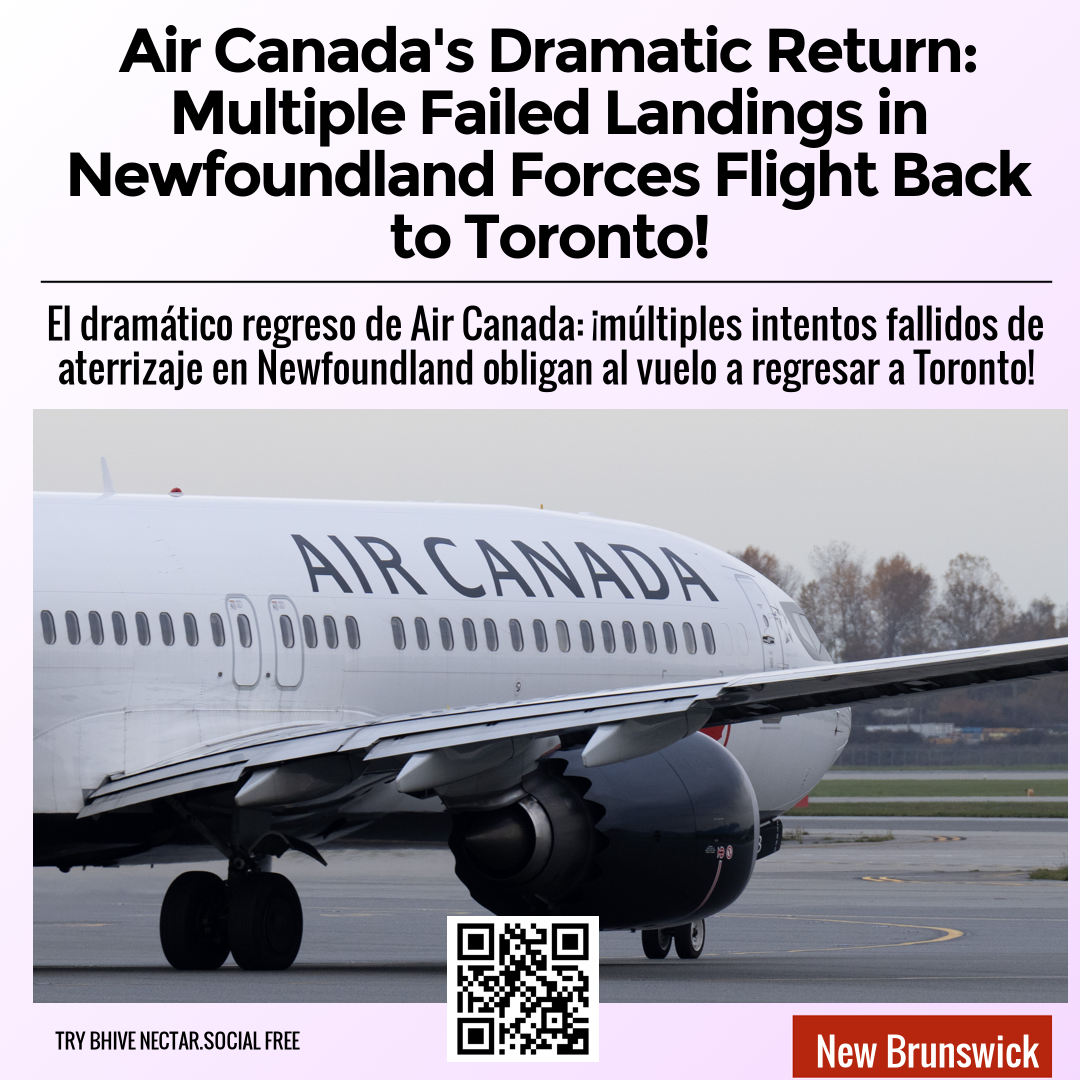 Air Canada's Dramatic Return: Multiple Failed Landings in Newfoundland Forces Flight Back to Toronto!