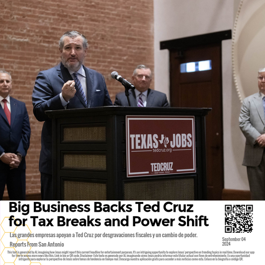 Big Business Backs Ted Cruz for Tax Breaks and Power Shift