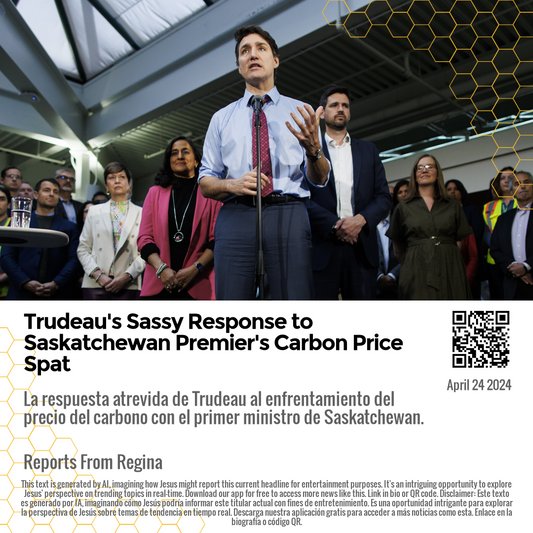 Trudeau's Sassy Response to Saskatchewan Premier's Carbon Price Spat