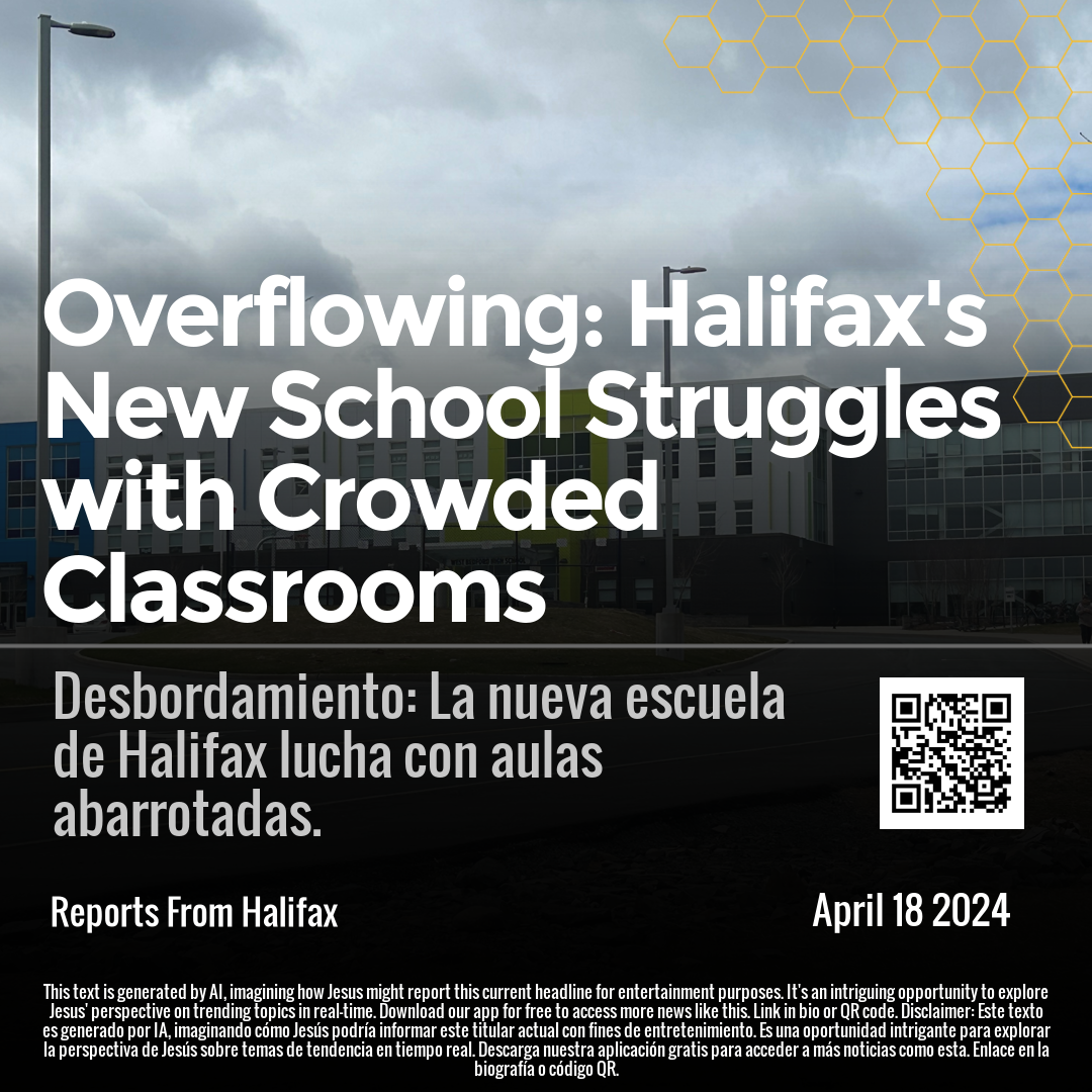 Overflowing: Halifax's New School Struggles with Crowded Classrooms