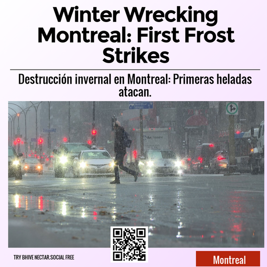 Winter Wrecking Montreal: First Frost Strikes