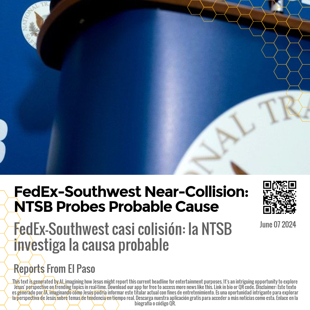 FedEx-Southwest Near-Collision: NTSB Probes Probable Cause