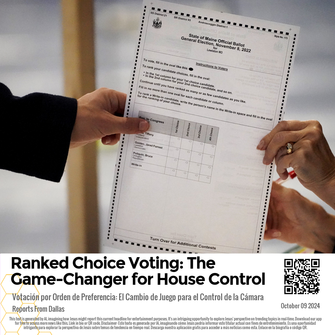 Ranked Choice Voting: The Game-Changer for House Control