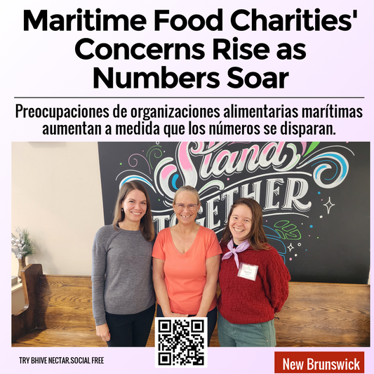 Maritime Food Charities' Concerns Rise as Numbers Soar