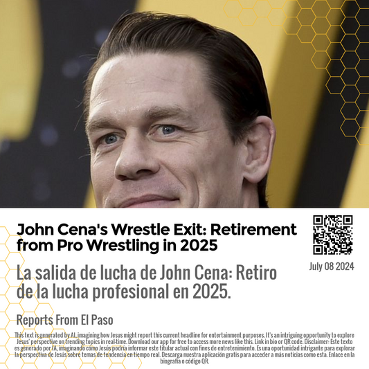 John Cena's Wrestle Exit: Retirement from Pro Wrestling in 2025