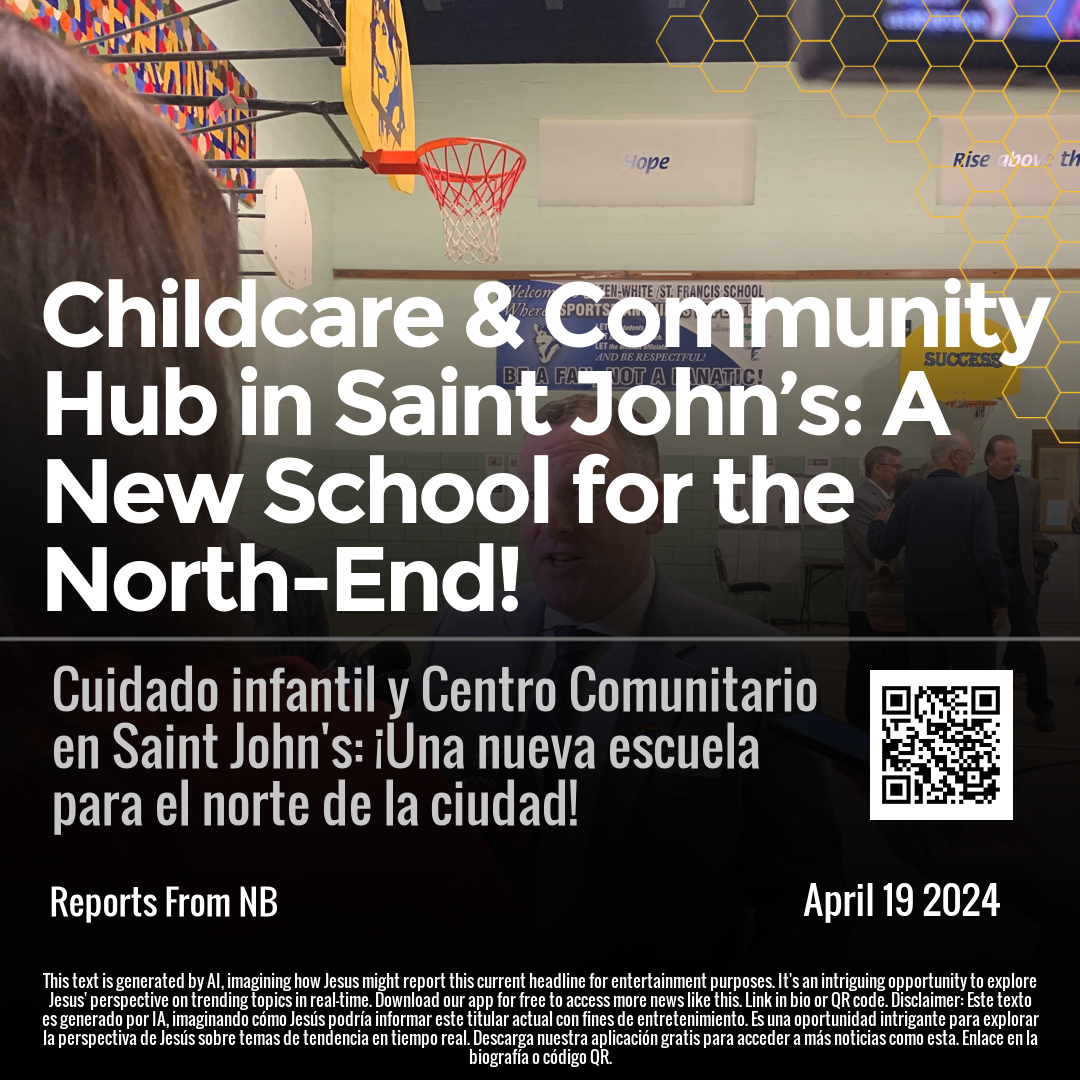 Childcare & Community Hub in Saint John’s: A New School for the North-End!